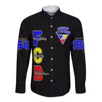 Knights of Pythias Long Sleeve Button Shirt Since 1864 Simple Style LT13 - Wonder Print Shop