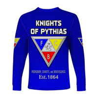 (Custom Personalise) Knights of Pythias Long Sleeve Shirt Since 1864 Original Style LT13 - Wonder Print Shop