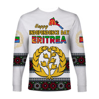 Eritrea Cross Long Sleeve Shirt Independence Day Proud Eritrean LT13 - Wonder Print Shop