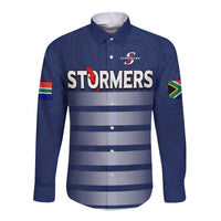 Stormers South Africa Rugby Long Sleeve Button Shirt We Are The Champions URC Unity - Wonder Print Shop