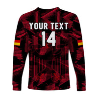 (Custom Text And Number) Germany Football Long Sleeve Shirt World Cup 2022 Champions - Wonder Print Shop