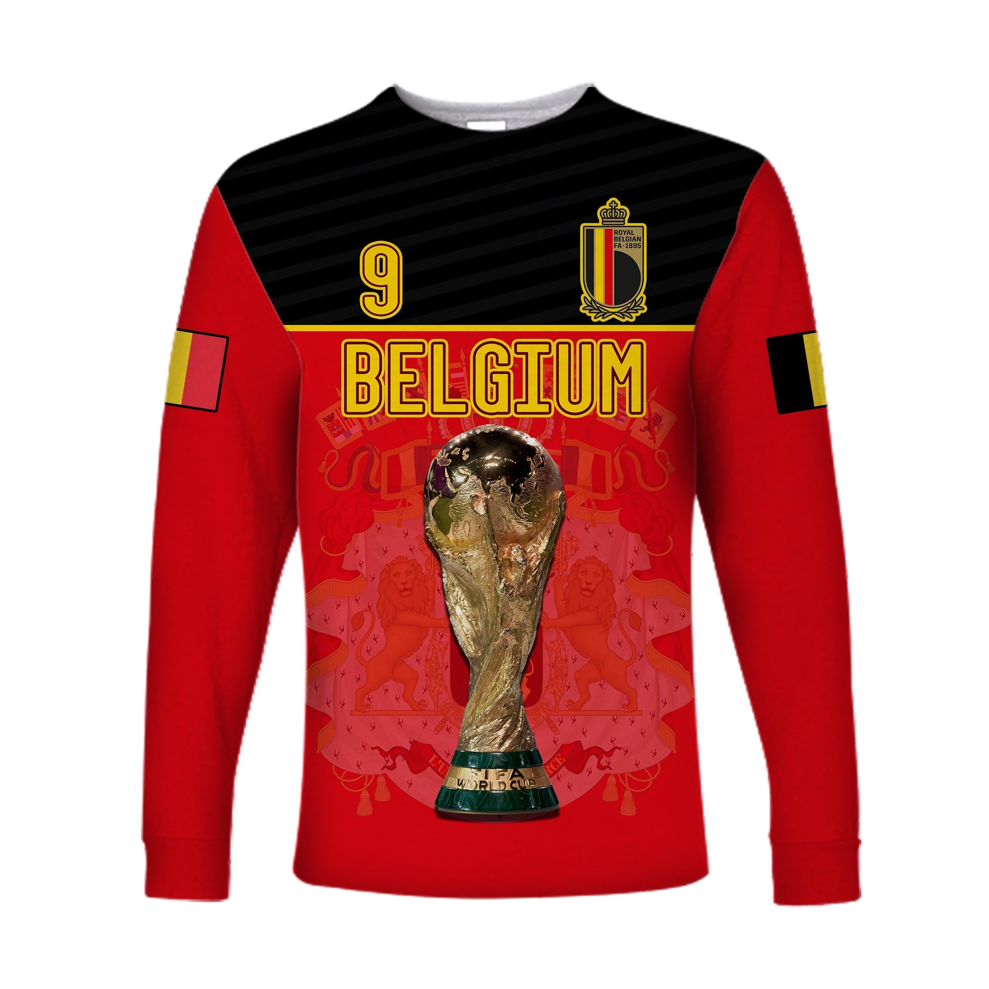 custom-text-and-number-belgium-football-2022-long-sleeve-shirt-de-rode-duivels-sporty-style