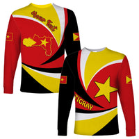 (Custom Personalised) Tigray Long Sleeve Shirt Style Color Flag LT13 - Wonder Print Shop