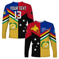 Custom Text and Number Torba PNG Day Long Sleeve Shirt 2022 Simple Polynesia LT13 - Wonder Print Shop