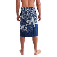 Tonga Lavalava Tongan Pride Bright Blue LT8 - Wonder Print Shop