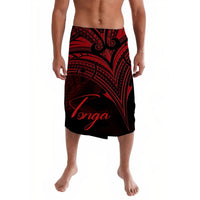Tonga Lavalava Red Color Cross Style LT8 - Wonder Print Shop