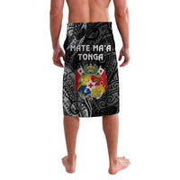 Tonga Coat Of Arms Lavalava Simple Vibes Black LT8 - Wonder Print Shop