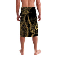 Tonga Gold Lavalava Tentacle Tribal Pattern LT8 - Wonder Print Shop