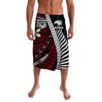Mate Ma'a Tonga Mixed Aotearoa Kiwis Rugby Lavalava Silver Fern Mixed Polynesian Style - Wonder Print Shop