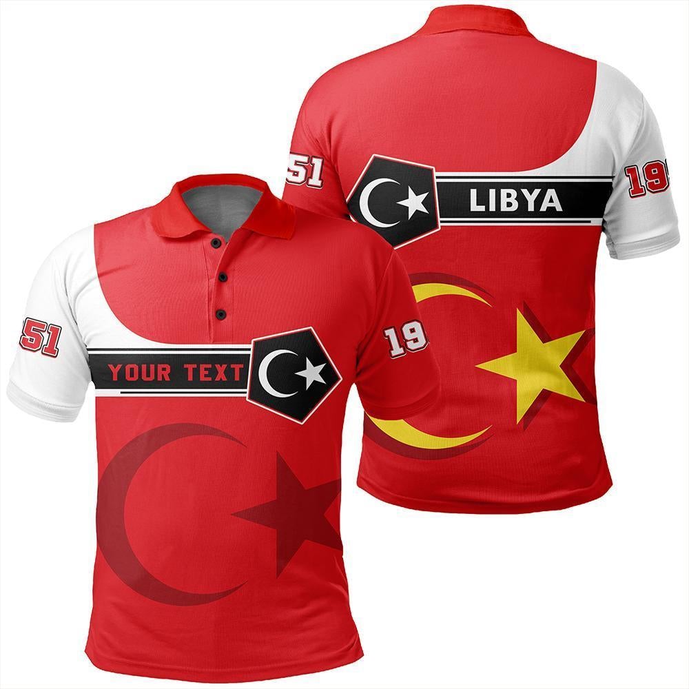 custom-african-shirt-libya-polo-shirt-pentagon-style