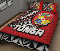Tonga Quilt Bed Set Polynesian Tattoo LT6 - Wonder Print Shop