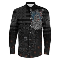Viking Clothing American Viking The Viking Spirit Long Sleeve Button Shirt RLT12 - Wonder Print Shop