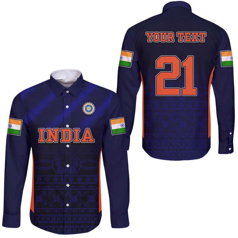 custom-personalised-india-national-cricket-team-hawaii-long-sleeve-button-shirt-men-in-blue-sports-style