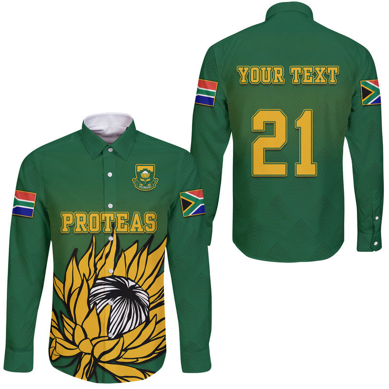 custom-personalised-south-africa-national-cricket-team-hawaii-long-sleeve-button-shirt-proteas-sport-green-style