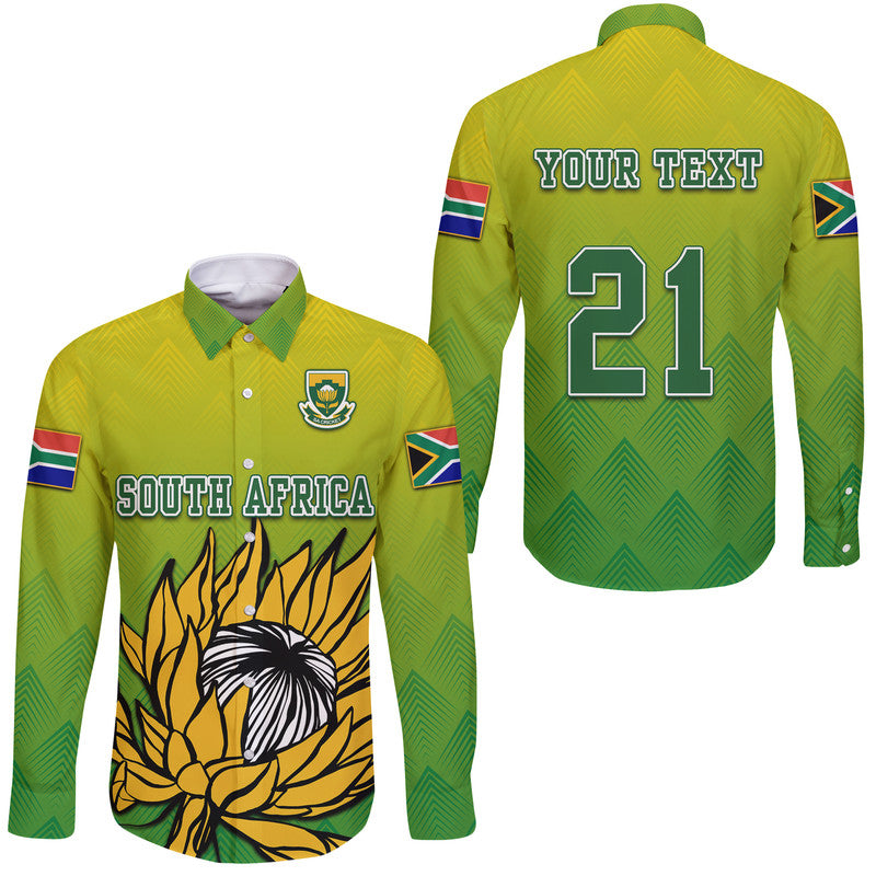 custom-personalised-south-africa-national-cricket-team-hawaii-long-sleeve-button-shirt-proteas-sports-yellow-style