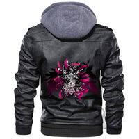 Viking Long haired Valkyrie Leather Jacket RLT12 - Wonder Print Shop