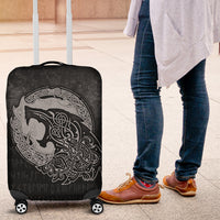 Viking Luggage Covers - Fenrir Viking 3D Tattoo - Special Version Luggage Covers RLT12 - Wonder Print Shop