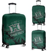 Personalised Hawaii Rainbow Warriors Luggage Cover Laau Pama - Wonder Print Shop