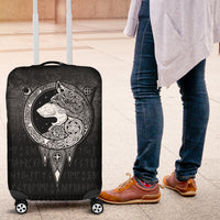 Viking Luggage Covers - Viking Norse Wolf Luggage Covers RLT12 - Wonder Print Shop