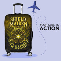Viking Luggage Covers - Shield Maiden We Can Fight For Ourselves Luggage Covers RLT12 - Wonder Print Shop