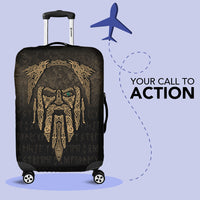 Viking Luggage Covers - Eye of Odin - Gold Version Luggage Covers RLT12 - Wonder Print Shop