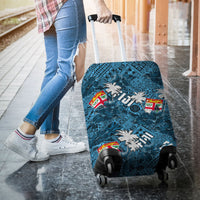 Fiji Hibiscus Luggage Cover Hawaii Style No.1 LT6 - Wonder Print Shop