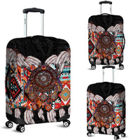 Native American Luggage Cover Native Patterns Dreamcatcher LT6 - Wonder Print Shop