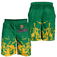 jamaica-athletics-men-shorts-jamaican-flag-with-african-pattern-sporty-style