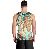 hawaii-men-tank-top-polynesian-shark-and-sea-turtle-dreamy-turquoise-artsy
