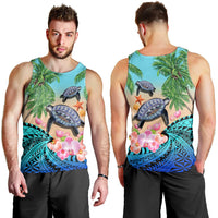 polynesian-turtle-coconut-tree-and-orchids-men-tank-top