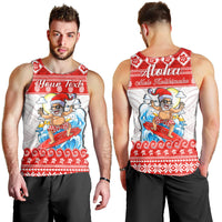 custom-personalised-hawaii-christmas-men-tank-top-surfing-santa-mele-kalikimaka-polynesian