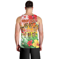 custom-personalised-aloha-poly-fest-men-tank-top-polynesian-pattern-with-tropical-flowers