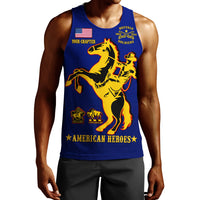 custom-text-and-chapter-buffalo-soldiers-men-tank-top-bsmc-united-states-army-simple-style
