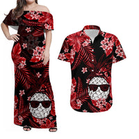 Hawaii Summer Colorful Pineapple Matching Hawaiian Shirt And Dress Red LT6 - Wonder Print Shop