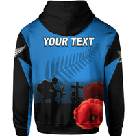 Custom Anzac Day New Zealand Remembers Hoodie LT6 - Wonder Print Shop