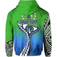 Custom Personalised Marae Moana Cook Islands Marine Park Hoodie LT6 - Wonder Print Shop