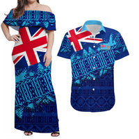 Fiji 52nd Annivesary Matching Hawaiian Shirt And Dress LT6 - Wonder Print Shop