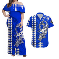Hawaii Polynesian Warrior Kakau Matching Hawaiian Shirt And Dress LT6 - Wonder Print Shop