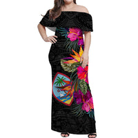 Guam Hibiscus Polynesian Tribal Matching Hawaiian Shirt And Dress LT12 - Wonder Print Shop