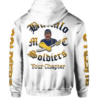Custom Buffalo Soldiers Hoodie History LT6 - Wonder Print Shop