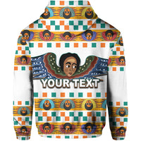 Custom Ethiopia Hoodie Ethiopian Church Angels White LT6 - Wonder Print Shop