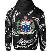 Samoa Hoodie Polynesian Tribal - Wonder Print Shop