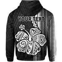 Custom Polynesian Hibiscus Zip Hoodie Hawaiian Style No.4 LT6 - Wonder Print Shop