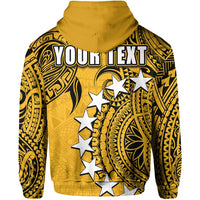 Custom Cook Islands Zip Hoodie Aitutaki LT6 - Wonder Print Shop