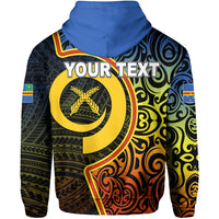 Custom Tafea Province Hoodie Of Vanuatu Polynesian Flag Color LT6 - Wonder Print Shop