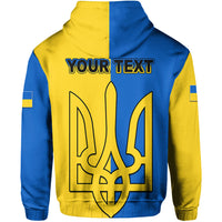 Custom Ukraine Hoodie Stand With Ukraine Flag Style LT6 - Wonder Print Shop