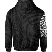 Tonga Zip Hoodie Kalia Polynesian NO.2 LT6 - Wonder Print Shop