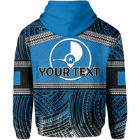 Custom Yap Hoodie Polynesian Patterns LT6 - Wonder Print Shop