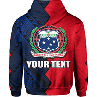 Custom Fast Samoa Hoodie Half Style LT6 - Wonder Print Shop