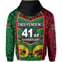 Vanuatu Zip Hoodie Independence Day Pig Tusk LT6 - Wonder Print Shop